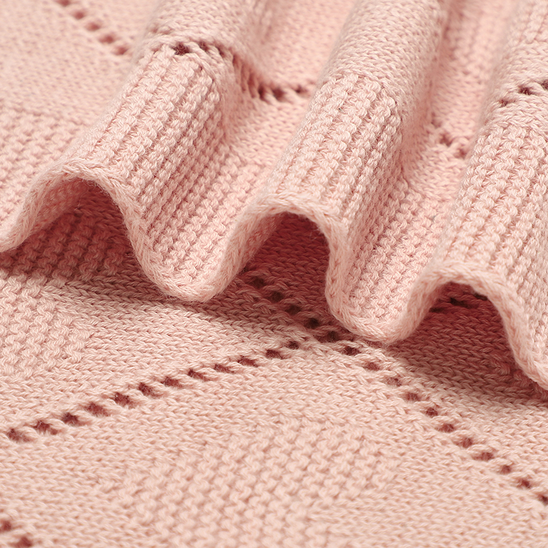 AliExpress Baby Blankets Super Soft Newborn Cotton Knit Month Stroller Nursery Swaddle Wrap Quilts 90*70cm Infant Boy Girl Sleeping Covers, view 4