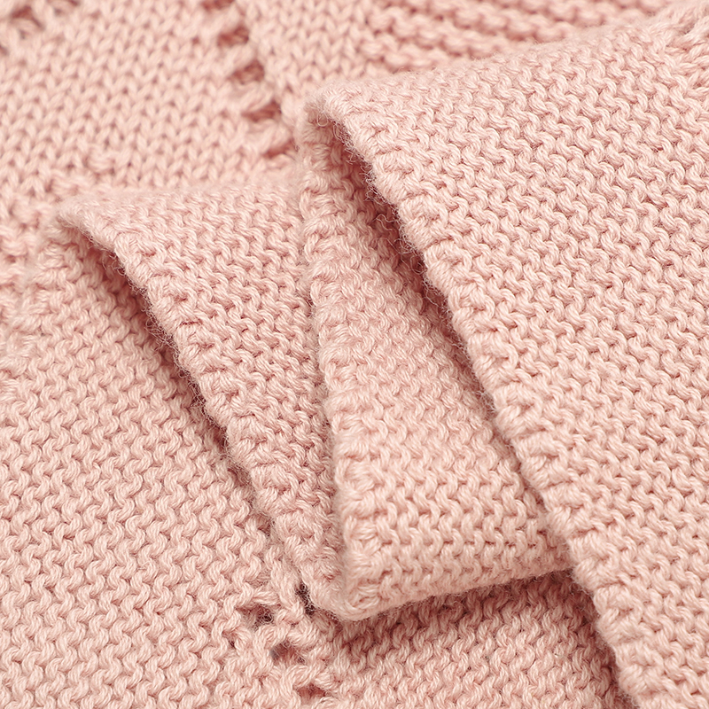 AliExpress Baby Blankets Super Soft Newborn Cotton Knit Month Stroller Nursery Swaddle Wrap Quilts 90*70cm Infant Boy Girl Sleeping Covers, view 5