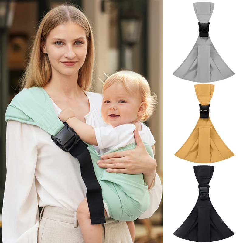 AliExpress Baby Carrier Soft Newborns Four Seasons Universal Infant Carrying Bag Waist Stool Strap Adjustable Toddler Sling Wrap Activities