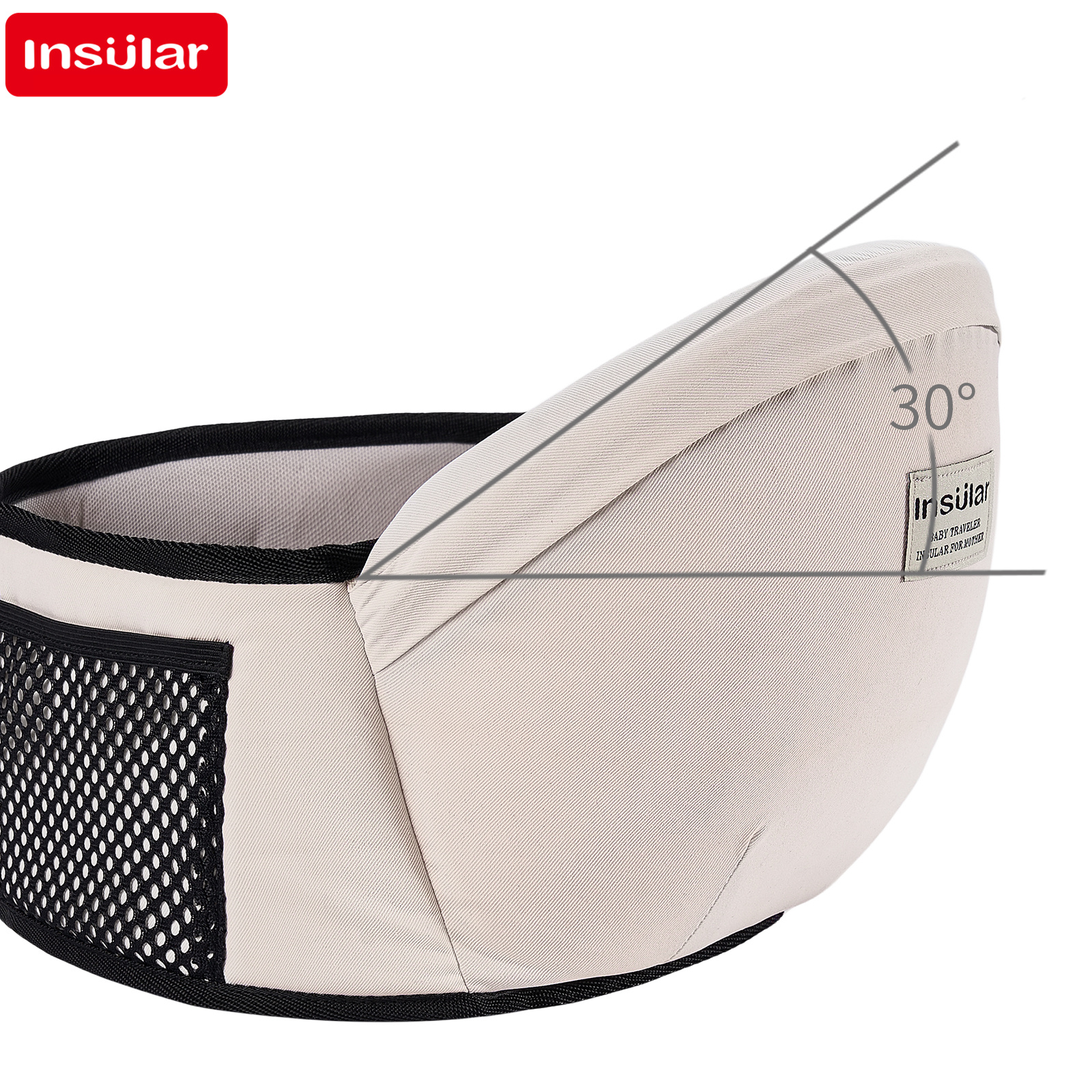 AliExpress Baby Carrier Waist Stool Walkers Baby Sling Hold Waist Belt Backpack Hipseat Belt Kids Adjustable Infant Hip Seat, view 5