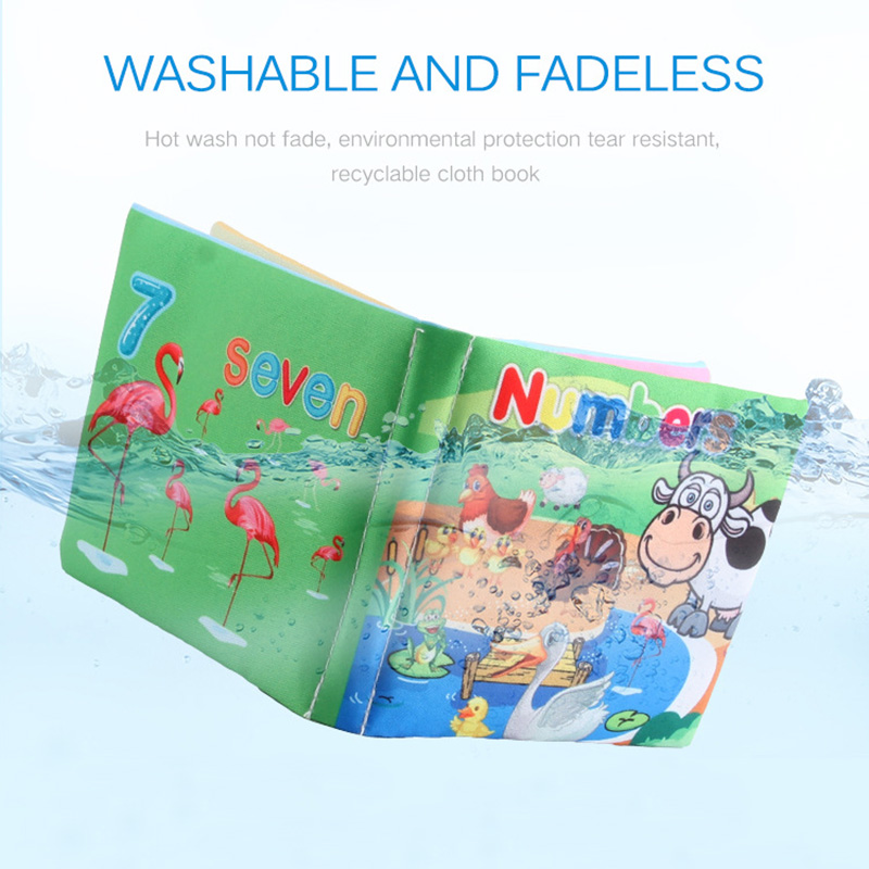 AliExpress Baby Cloth Books Enlightenment Early Educational Toys Kids Fruits Animal Numbers Food Cognitive Book for Toddlers 12-72 Month, view 2