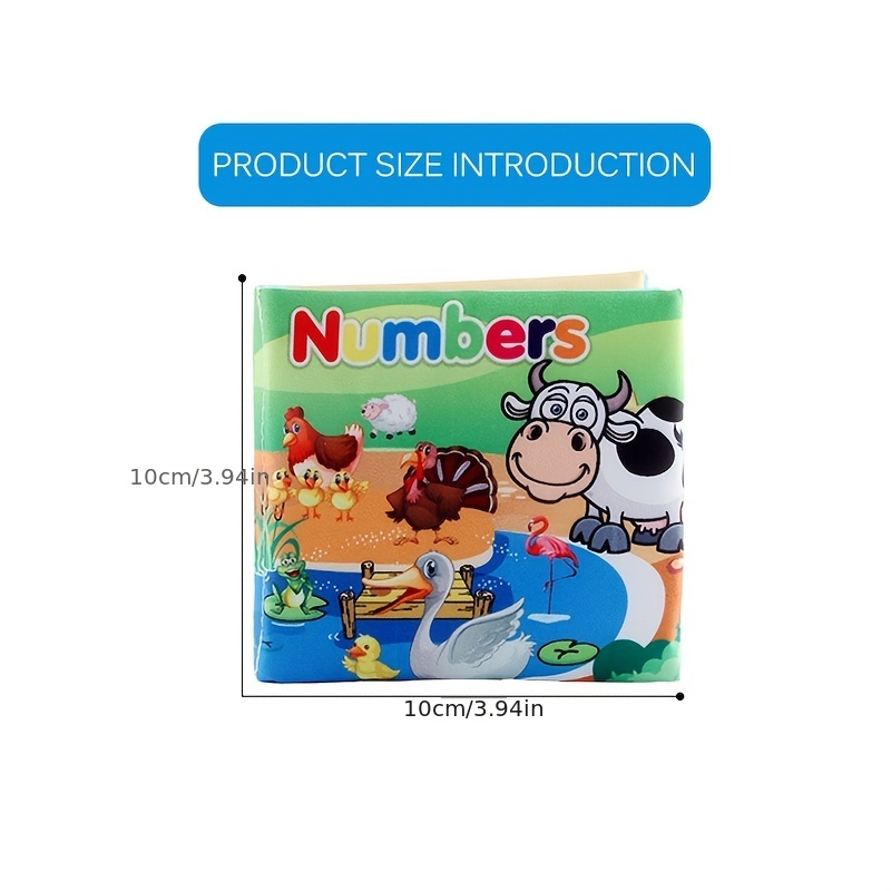 AliExpress Baby Cloth Books Enlightenment Early Educational Toys Kids Fruits Animal Numbers Food Cognitive Book for Toddlers 12-72 Month, view 6