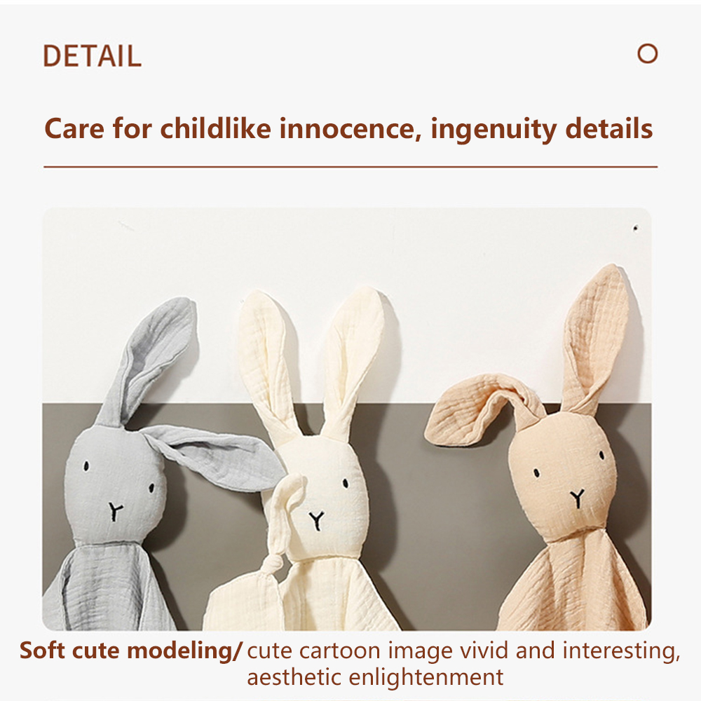 AliExpress Baby Cotton Muslin Comforter Blanket Soft Newborn Sleeping Dolls Kids Fashion Sleep Toy Soothe Appease Towel Bibs, view 5