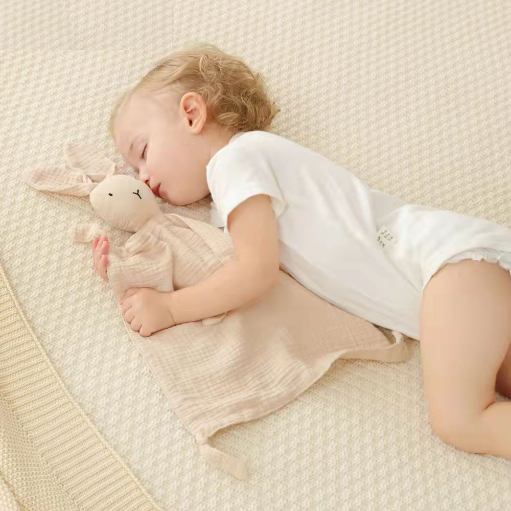 AliExpress Baby Cotton Muslin Comforter Blanket Soft Newborn Sleeping Dolls Kids Fashion Sleep Toy Soothe Appease Towel Bibs, view 6