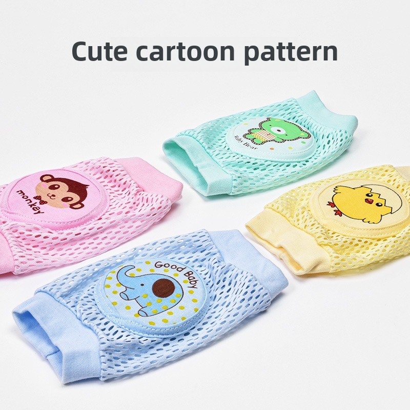 AliExpress Baby Knee Pads 1 Pair - Thin Summer Crawling Protection, Anti-Fall Learning to Walk Gear for Infants & Toddlers, view 4