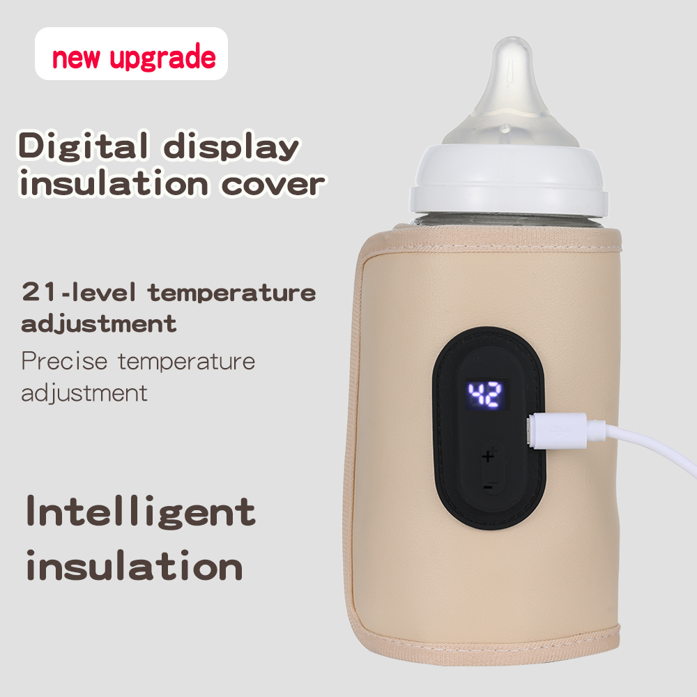 AliExpress Baby Milk Warmer Baby Nursing Bottle Heater, Portable USB Bottle Warmer for Car, Outdoor Travel Accessories Outdoor Portable