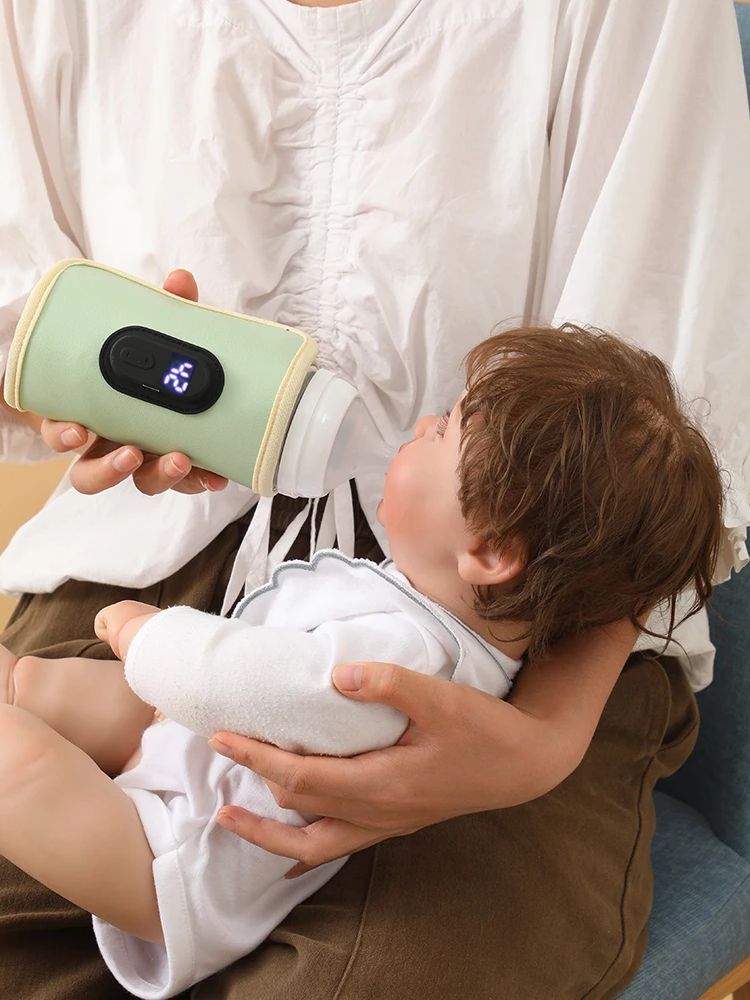 AliExpress Baby Milk Warmer Baby Nursing Bottle Heater, Portable USB Bottle Warmer for Car, Outdoor Travel Accessories Outdoor Portable, view 2