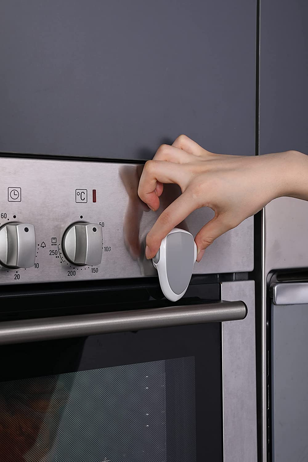 AliExpress Baby Oven Door Lock For Kitchen Child Safety Locks Kids Protection Safety Drawer Cabinet Cupboard Lock, view 3
