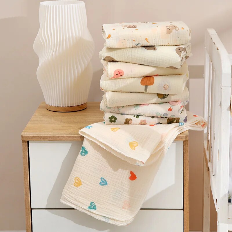 AliExpress Baby Receive Blanket for Newborn Cotton Muslin Swaddle Blanket Bedding Infant Bath Towel Baby Items Mother Kids, view 4