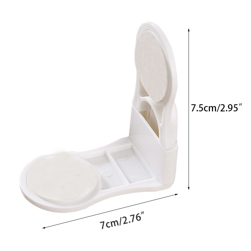 AliExpress Baby Safety Drawer Lock Anti-Pinching Hand Cabinet Drawer Locks Plastic White Safety Buckle for Children Kids Protection, view 5