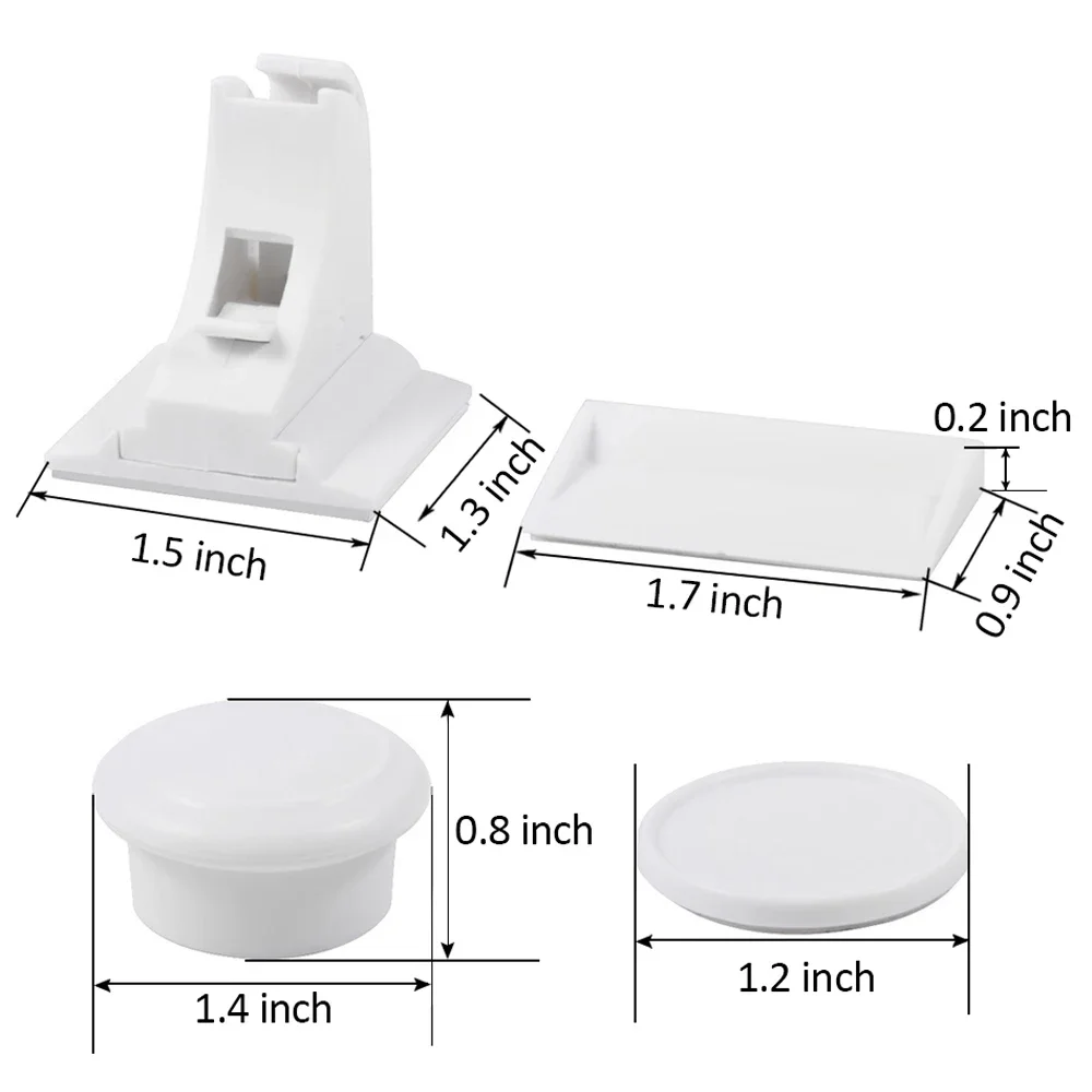 AliExpress Baby Safety Lock Invisible Lock Kids Security Drawer Latch Cabinet Door Magnetic Child Safety Lock Limiter Children Protection, view 3