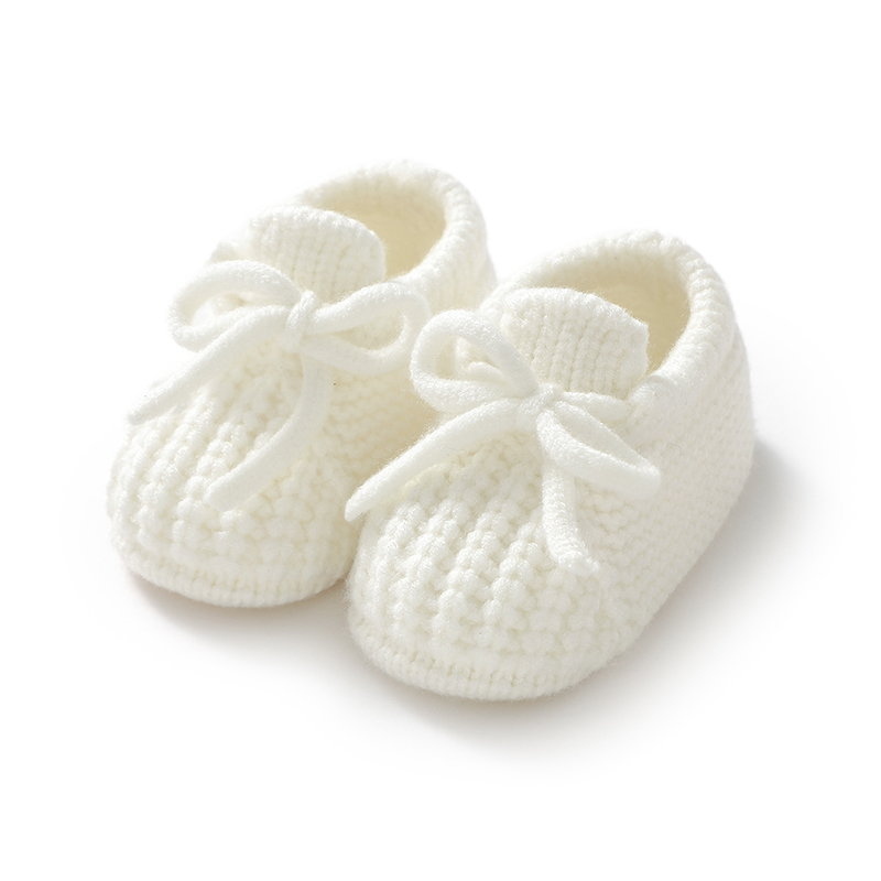 AliExpress Baby Shoes Knitted Newborn Bed Footwear 0-18M Warm Clothing Accessories Infant Boys Girls First Boots Fashion Solid Toddler Kid, view 4