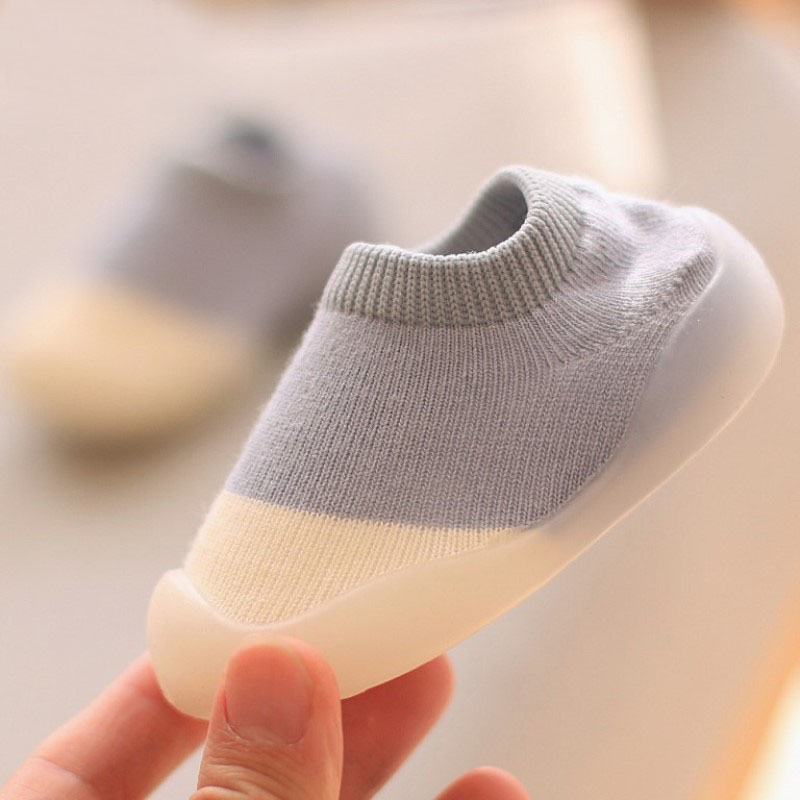 AliExpress Baby Shoes Toddler First Walkers Infant Boys Girls Kids Rubber Soft Non-Slip Sole Floor Barefoot Casual Shoes Knit Booties