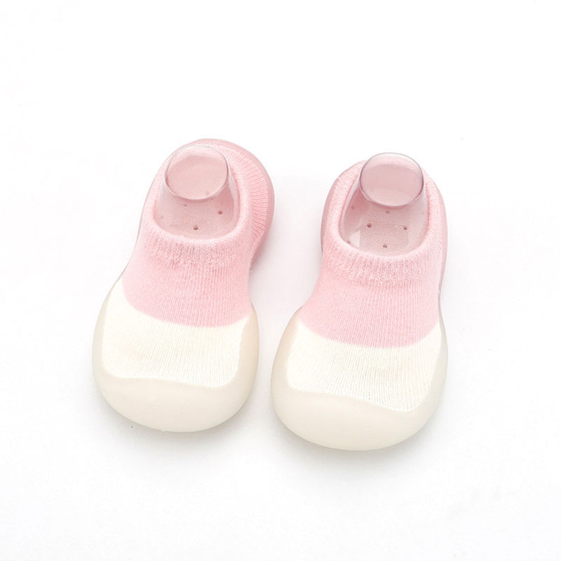 AliExpress Baby Shoes Toddler First Walkers Infant Boys Girls Kids Rubber Soft Non-Slip Sole Floor Barefoot Casual Shoes Knit Booties, view 4