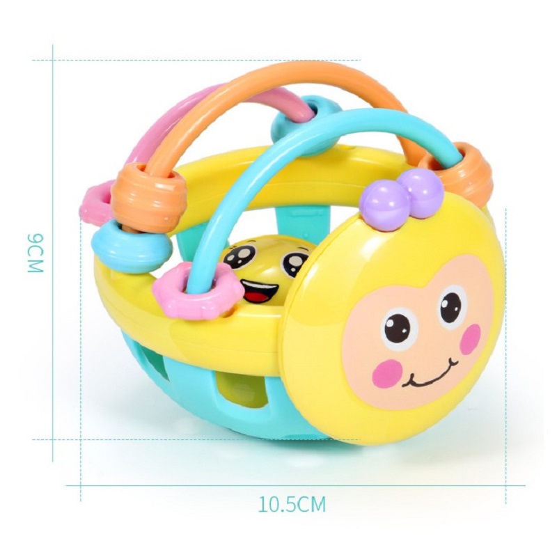AliExpress Baby Soft Teething Toys Newborn Early Educational Sensory Teether Rattle Touch Hand Grasping Ball Develop Infant Ball Game Toy, view 3