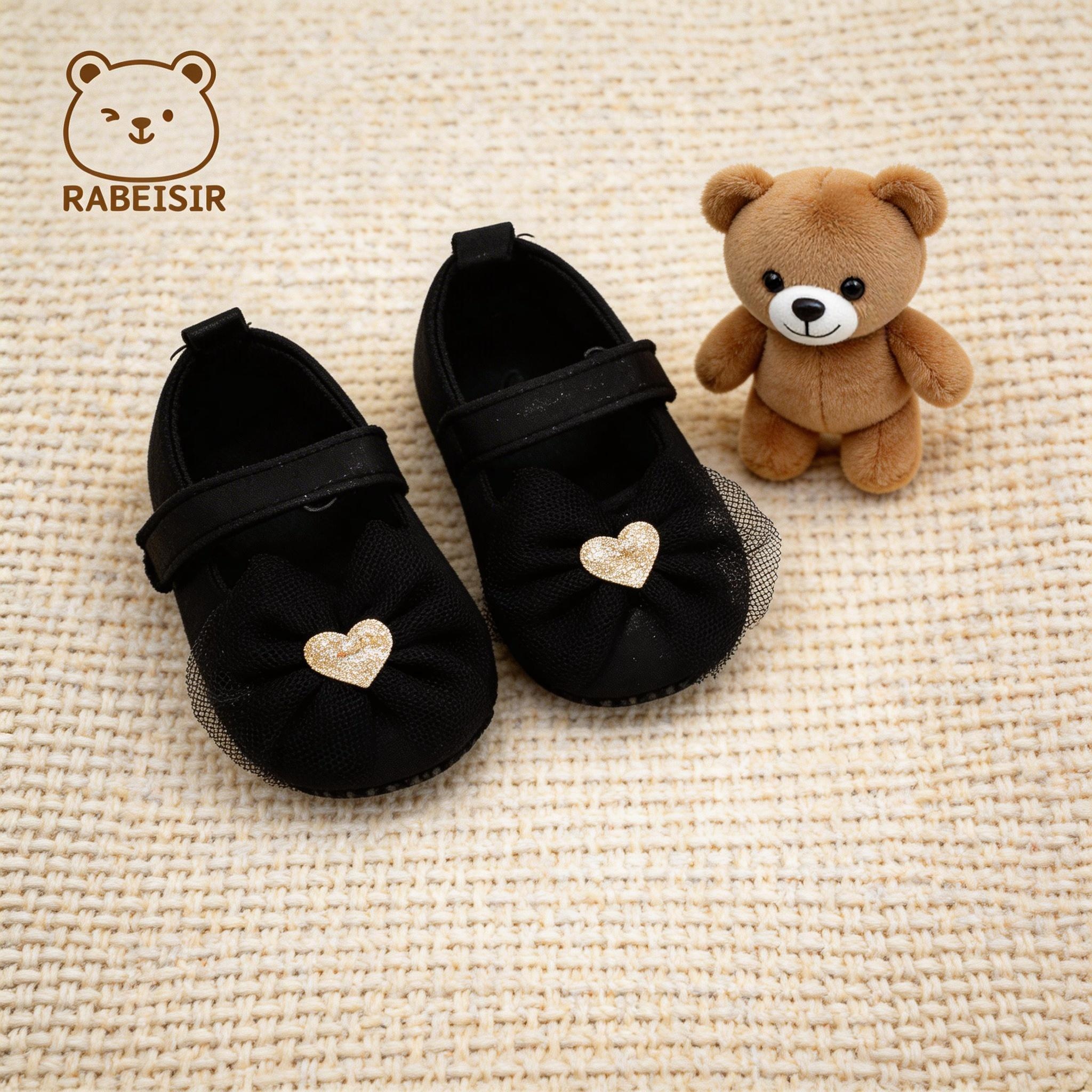 AliExpress Baby Step Shoes Baby's First Pair of Toddler Shoes Baby Shoes Breathable Non-slip Girls Fashion Shoes Princess Lace Style, view 2