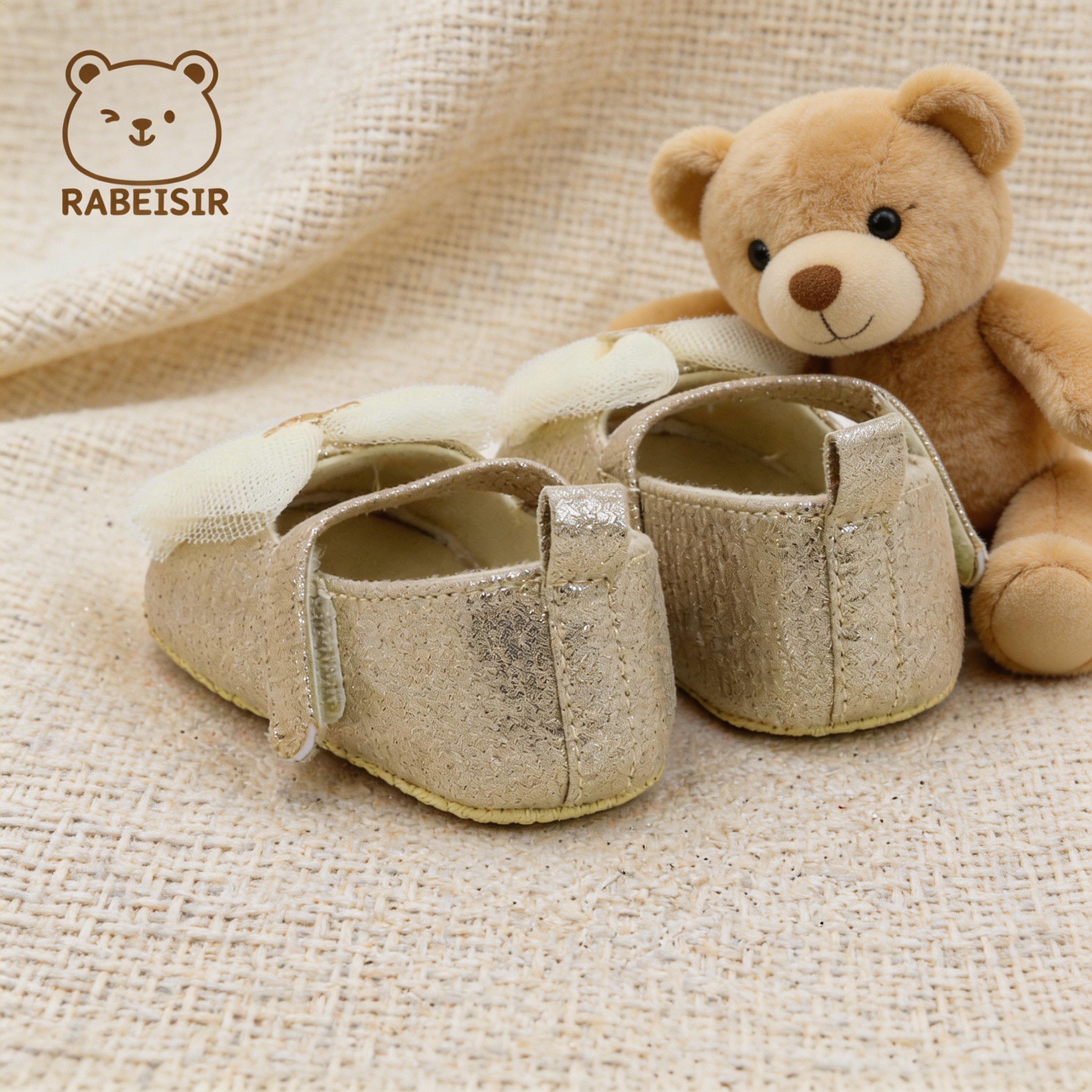 AliExpress Baby Step Shoes Baby's First Pair of Toddler Shoes Baby Shoes Breathable Non-slip Girls Fashion Shoes Princess Lace Style, view 5