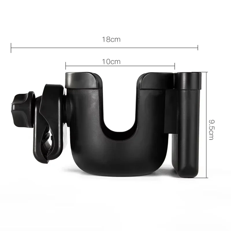 AliExpress Baby Stroller Water Cup Bottle Holder Baby Stroller Accessories Multifunctional Baby Stroller Cup Holder 2-in-1 Phone Holder, view 4