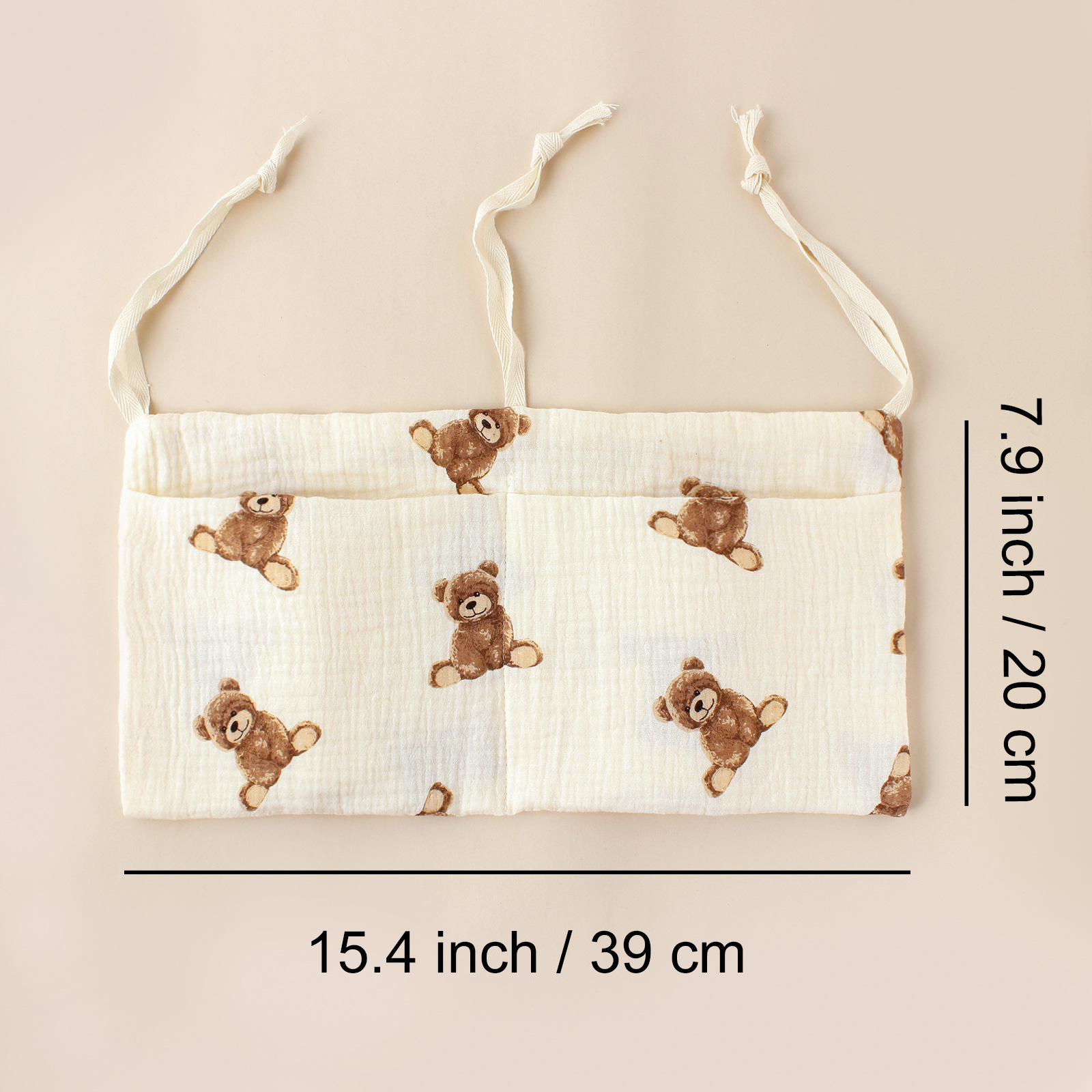 AliExpress Baby Stuff Organizer Kids Crib Storage Bag Multifunctional Newborn Bed Bag for Children Bedding Diaper Bag Stroller Organizer, view 4