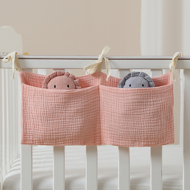 AliExpress Baby Stuff Organizer Kids Crib Storage Bag Multifunctional Newborn Bed Bag for Children Bedding Diaper Bag Stroller Organizer, view 6