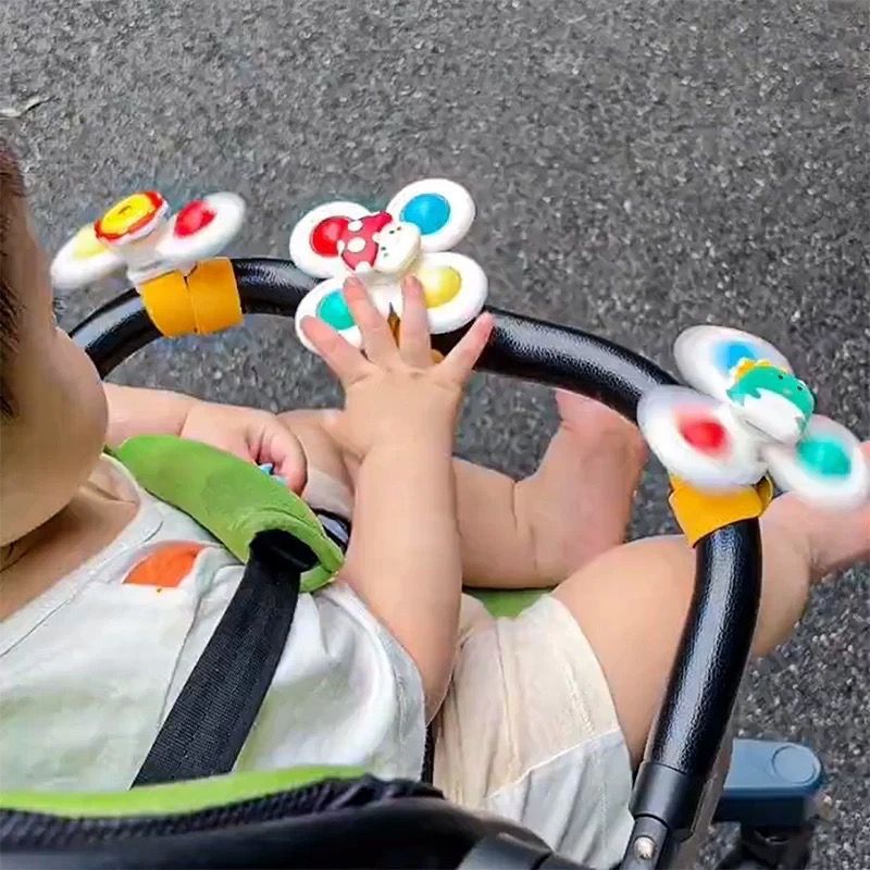 AliExpress Baby Sucker Spinning Toys Children Bath Montessori Education Rotating 3 Years Bathroom Toys for Toddler Infant Toys for Baby