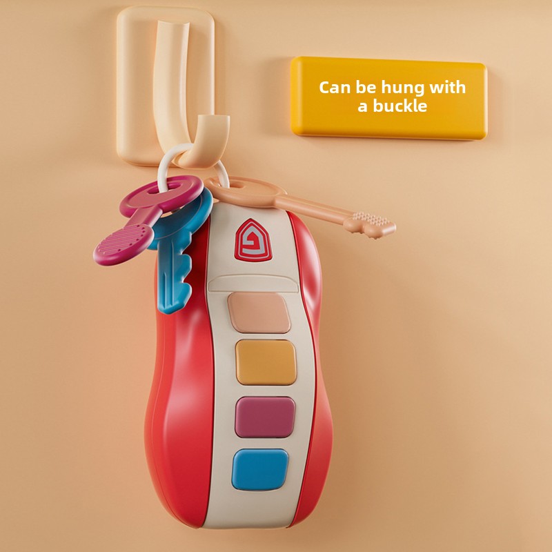 AliExpress Baby Toys Musical Car Key Vocal Smart Remote Car Voices Pretend Play Educational Toys For Kids Sound Singing Toys Xmas Gifts, view 4