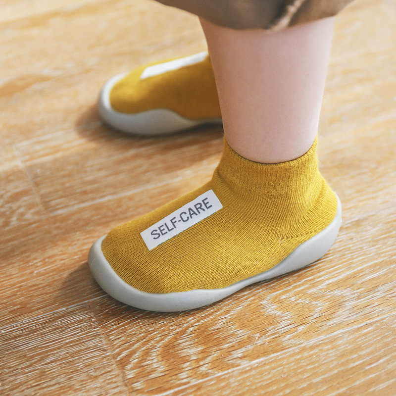 AliExpress Baby Walking Shoes Sock Shoes First Walker Shoes Toddler Infant Boys Girls Kids Soft Sole Floor Shoes Non-Slip, view 2