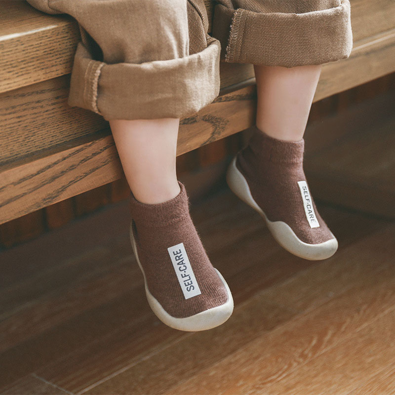 AliExpress Baby Walking Shoes Sock Shoes First Walker Shoes Toddler Infant Boys Girls Kids Soft Sole Floor Shoes Non-Slip, view 3