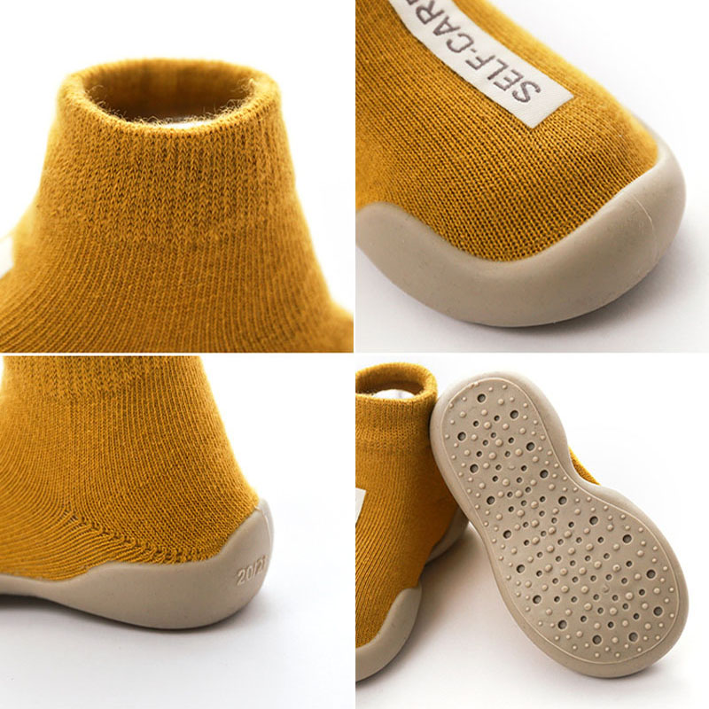 AliExpress Baby Walking Shoes Sock Shoes First Walker Shoes Toddler Infant Boys Girls Kids Soft Sole Floor Shoes Non-Slip, view 4