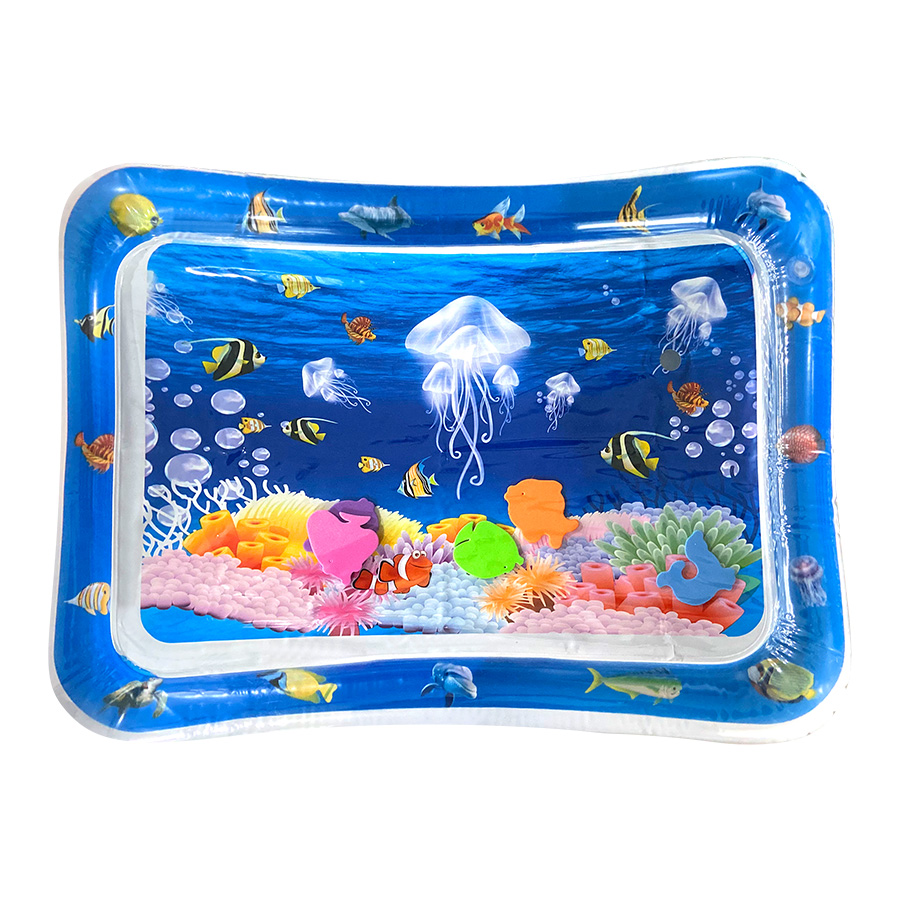 AliExpress Baby Water Play Mat Inflatable Cushion PVC Infant Tummy Time Toddler Water Pad For Kids Early Education Developing Activity Toys
