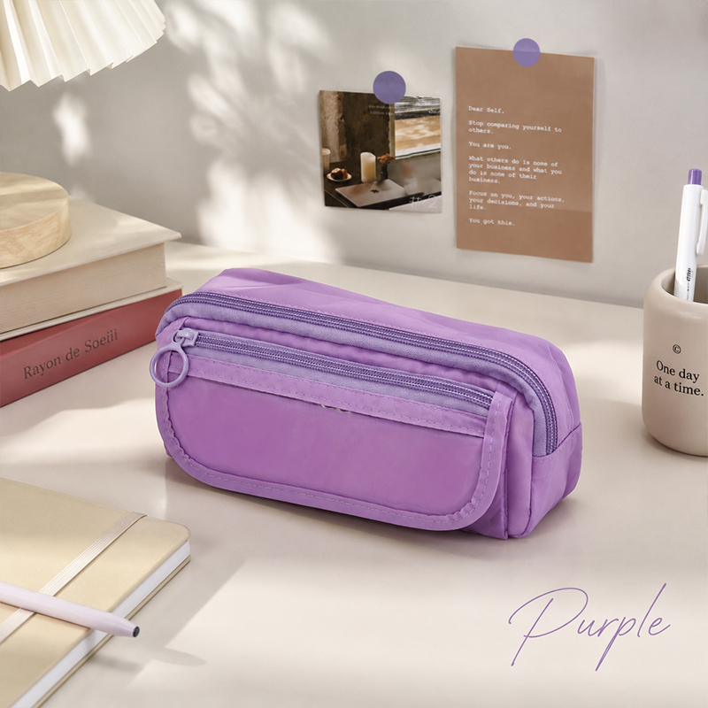 AliExpress Large-Capacity Multi-Compartment Pencil Case, view 5