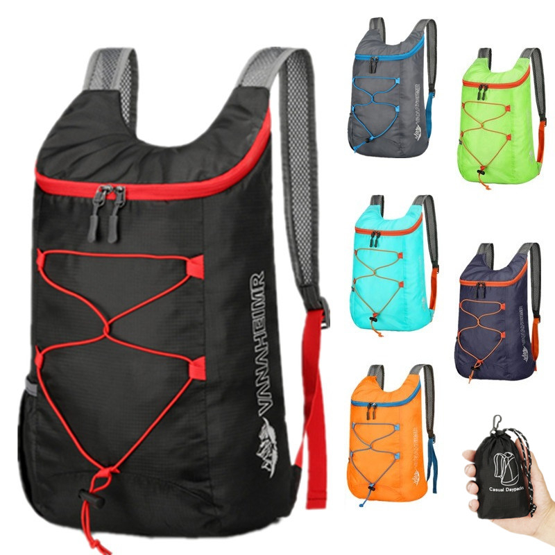 AliExpress Foldable Waterproof Nylon Packable Backpack, view 6