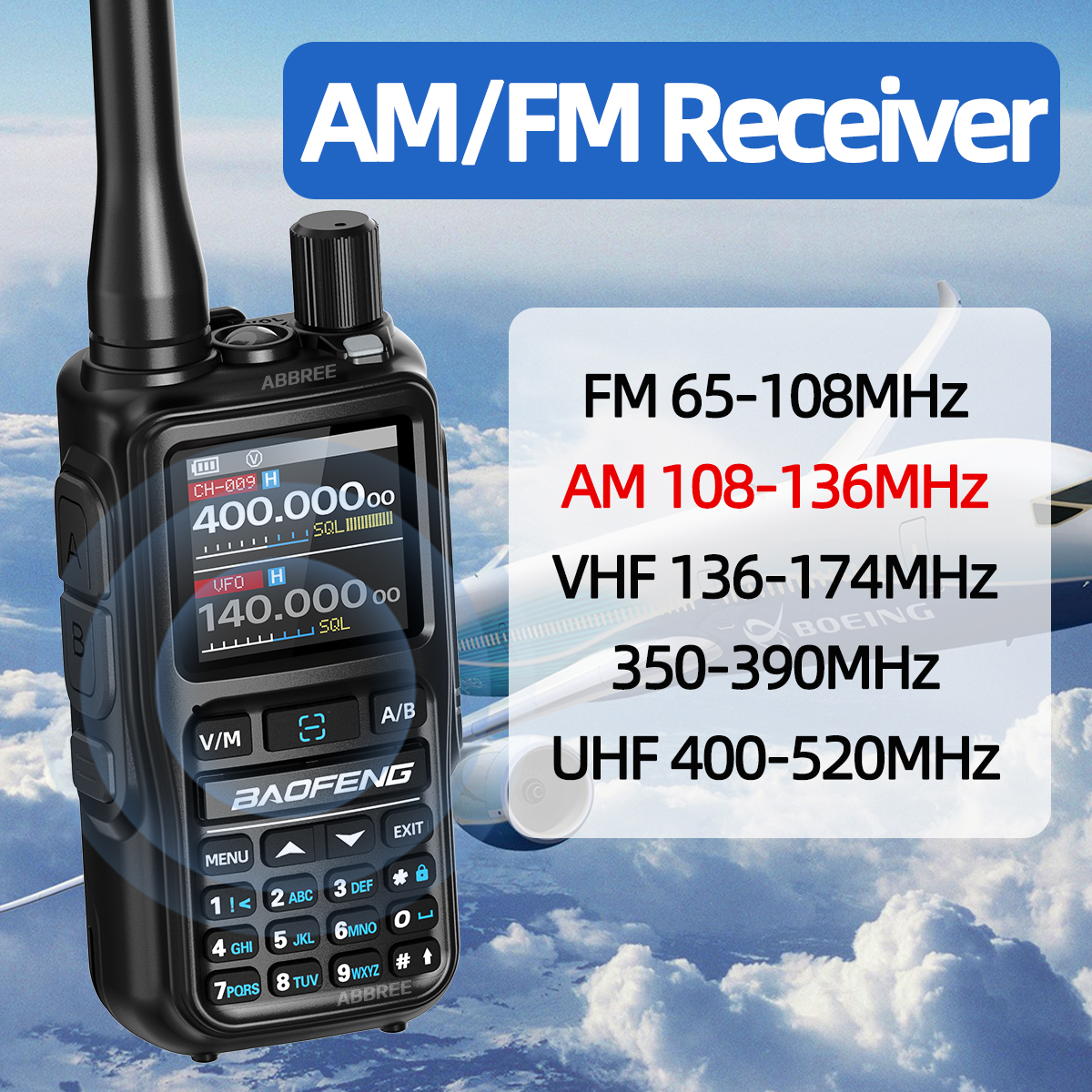 AliExpress Baofeng UV-5R Mini Walkie Talkie Dual PTT Wireless Bluetooth Programming NOAA Portable Long Range Ham Radio for Camping outdoors, view 4
