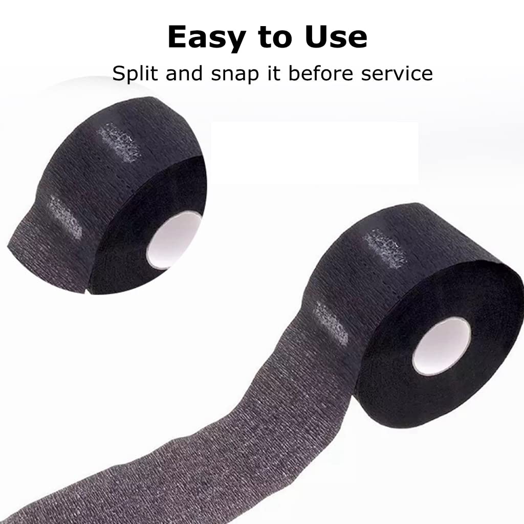 AliExpress Black Disposable Barber Neck Paper Strips, view 3