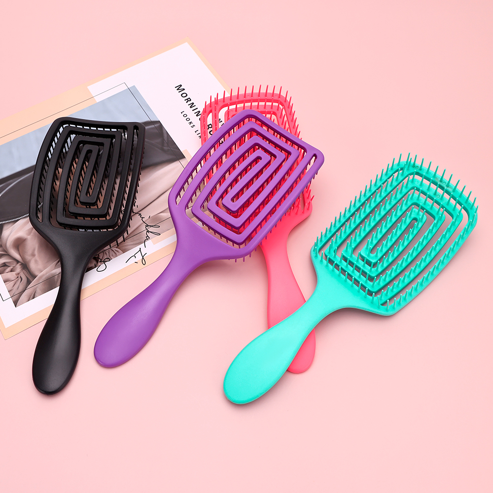 AliExpress Anti-Static Scalp Massage Detangling Hair Brush, view 2