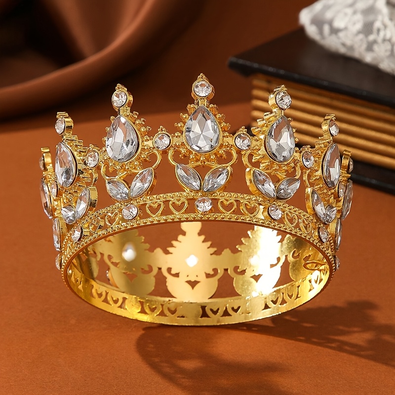 AliExpress Baroque Crystal Tiaras And Crowns Headband For Women Party Prom Diadem Bridal Wedding Hair Accessories Jewelry Crown Tiara Gift