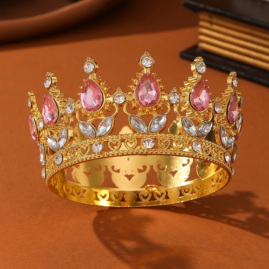 AliExpress Baroque Crystal Tiaras And Crowns Headband For Women Party Prom Diadem Bridal Wedding Hair Accessories Jewelry Crown Tiara Gift, view 4