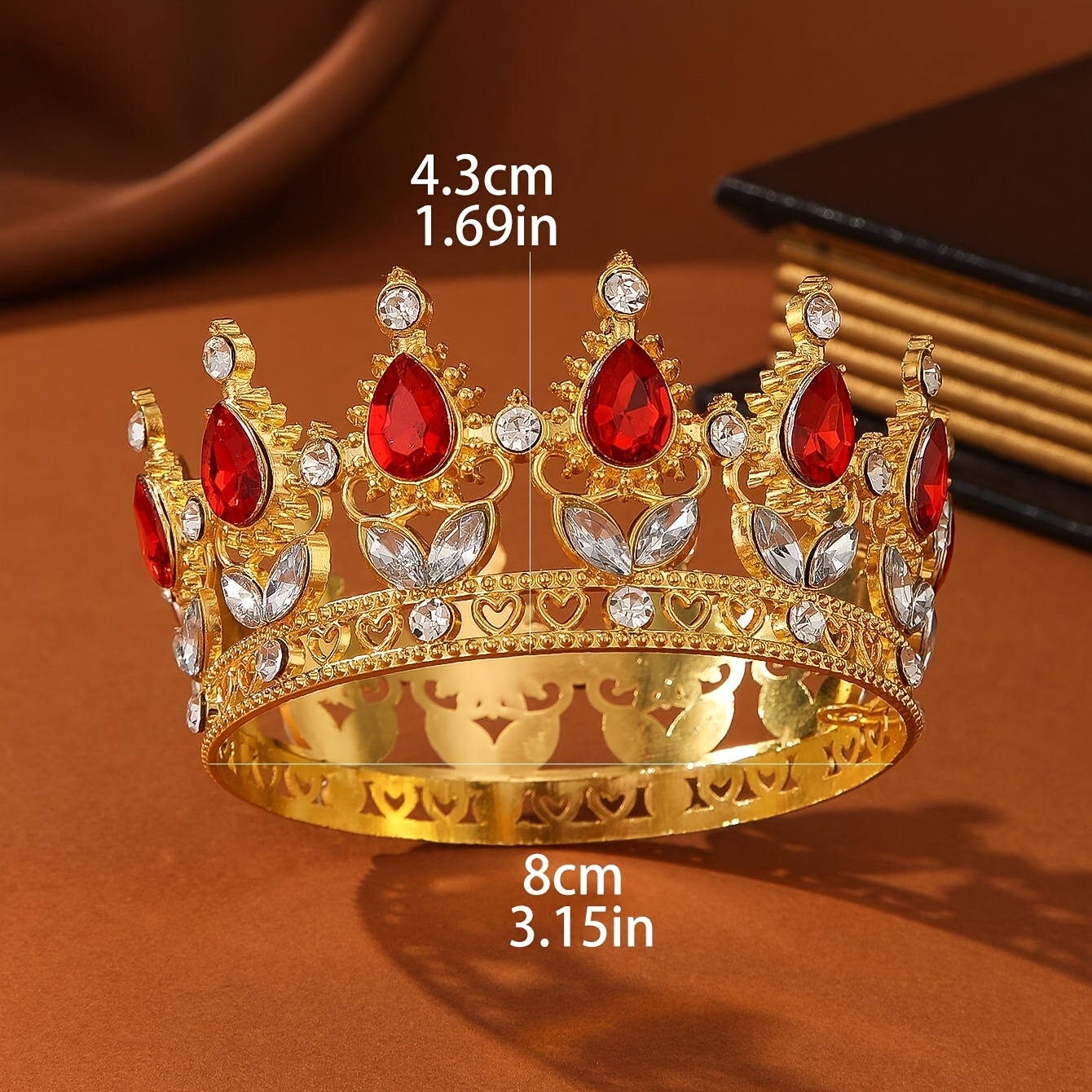 AliExpress Baroque Crystal Tiaras And Crowns Headband For Women Party Prom Diadem Bridal Wedding Hair Accessories Jewelry Crown Tiara Gift, view 5