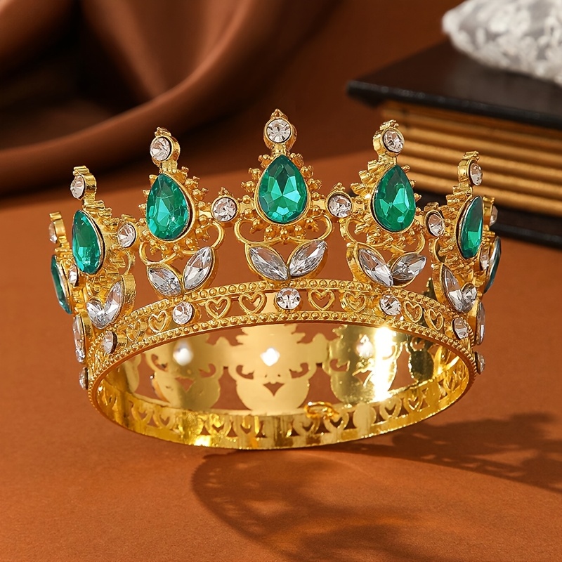 AliExpress Baroque Crystal Tiaras And Crowns Headband For Women Party Prom Diadem Bridal Wedding Hair Accessories Jewelry Crown Tiara Gift, view 6