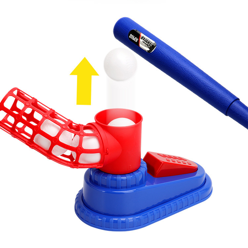 AliExpress Baseball Ball Toys Adjustable Automatic Pitching Baseball Backyard Outdoor Sports Toy Machine Games Sets Birthday Kids Boy Gift