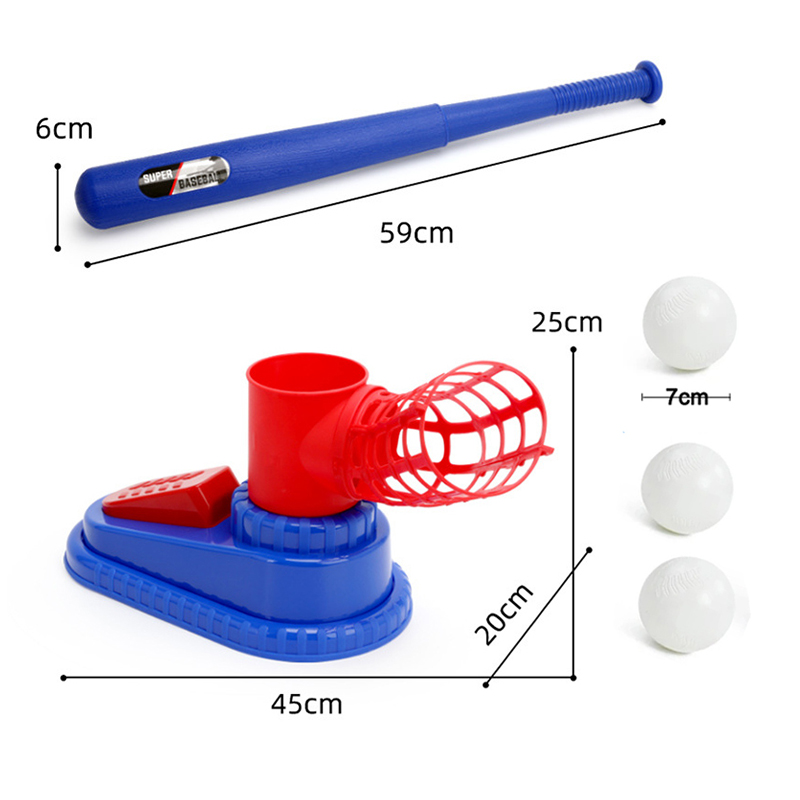 AliExpress Baseball Ball Toys Adjustable Automatic Pitching Baseball Backyard Outdoor Sports Toy Machine Games Sets Birthday Kids Boy Gift, view 3