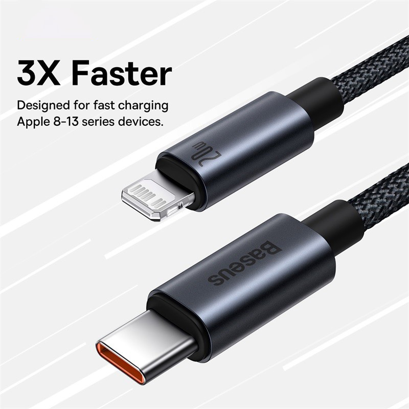 AliExpress Baseus USB-C to Lightning Fast Charging Cable, view 2