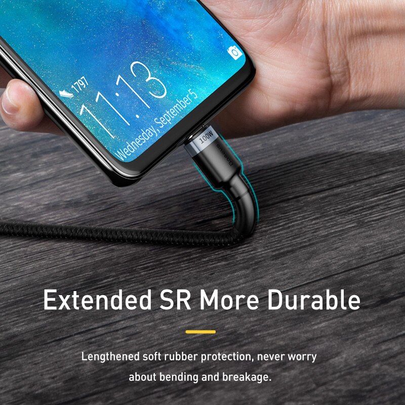 AliExpress Baseus 100W USB-C to USB-C Cable, view 4