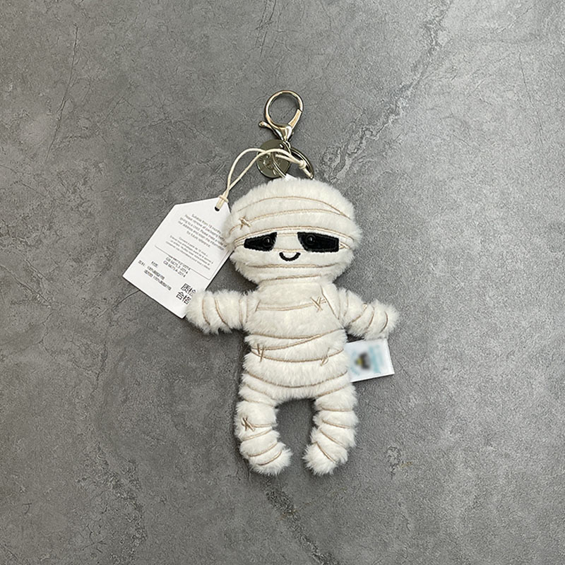 AliExpress Bat Charm, Mummy Keychain, Watermelon Plush Toy, Macaron Plush Keychain, Ladybug Bag Charm., view 5