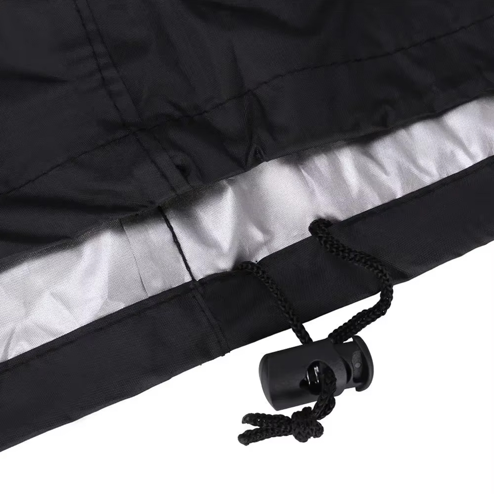 AliExpress BBQ Grill Barbecue Cover Dustproof Waterproof Thickened BBQ Cover Outdoor Rainproof BBQ Cover, view 5