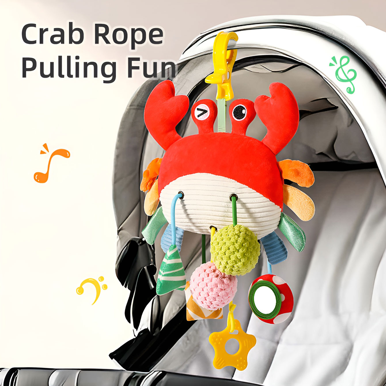 AliExpress Bed Hanging Drawstring Cheer Toy Bedbell Pendant Can Be Nibbled Drawstring cartoon Pendant