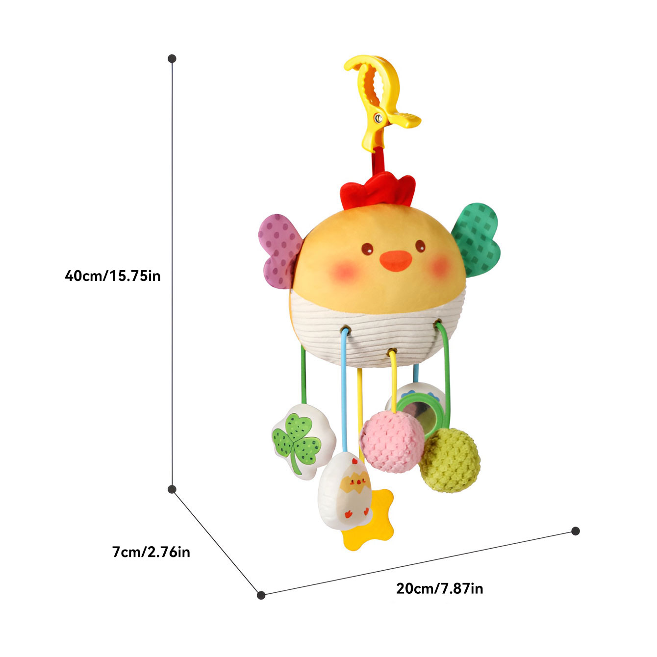AliExpress Bed Hanging Drawstring Cheer Toy Bedbell Pendant Can Be Nibbled Drawstring cartoon Pendant, view 2