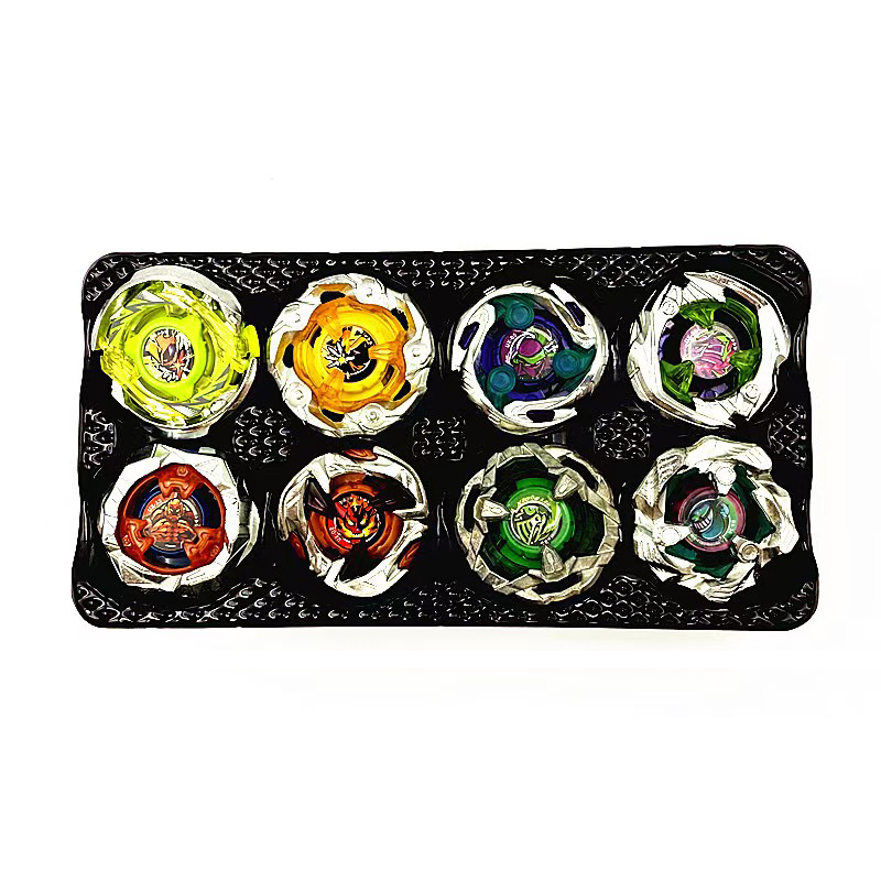 AliExpress Bey X Spinning Toy Kit BX UX Booster Gyro Metal Battle Tops with Launchers Grip Organize Box Set Gift, view 2