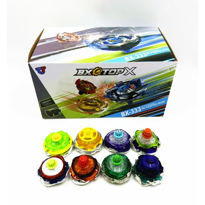 AliExpress Bey X Spinning Toy Kit BX UX Booster Gyro Metal Battle Tops with Launchers Grip Organize Box Set Gift, view 5