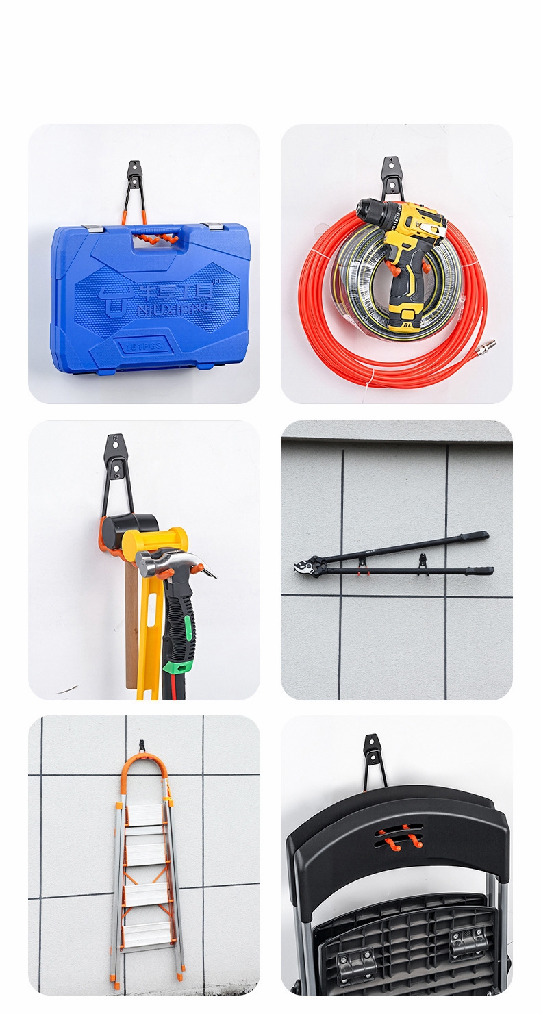 AliExpress Heavy-Duty Metal Wall Hook for Bike Storage, view 6